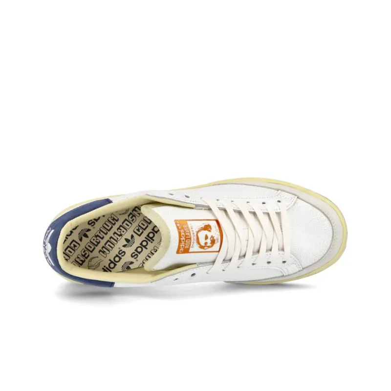 Adidas Originals Rod Laver Cracked White Navy-4