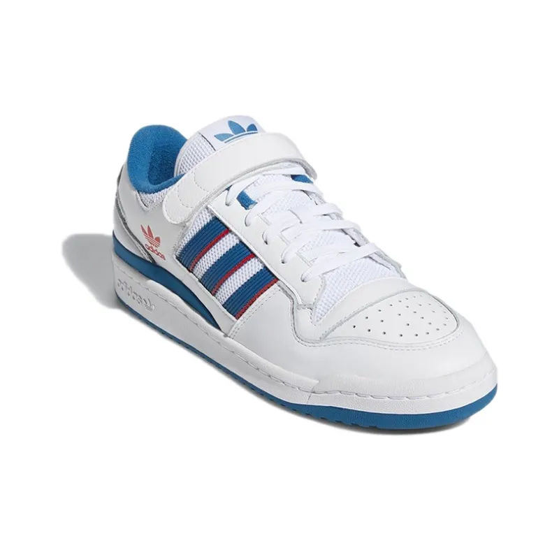 Forum Adidas Originals 84 Low Adv 'White Blue Scarlet'-2
