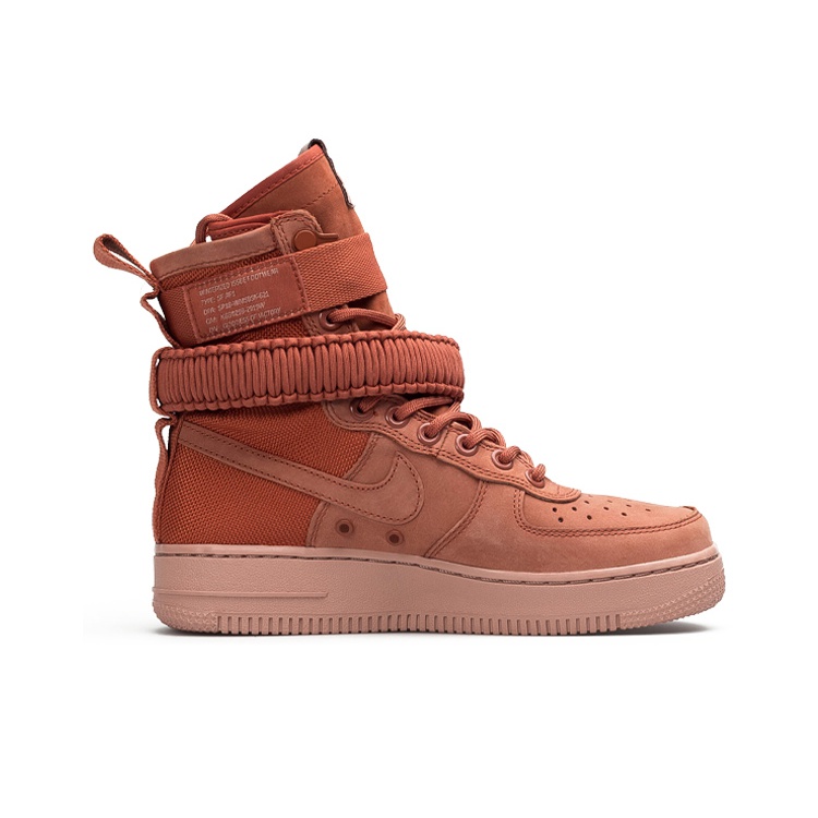 Nike sf af1 high red and white best sale