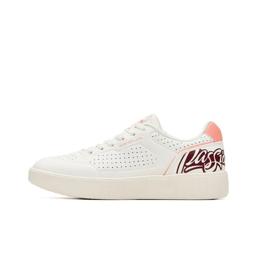 361° Skateboard Shoes Women's Low-Top White/Orange