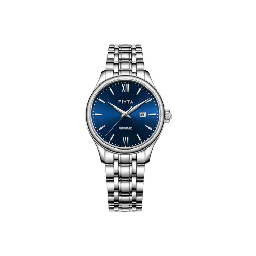 FIYTA 오토매틱 메커니컬 무브먼트 여성 중국 시계 32mm*32mm*11.1mm 블루