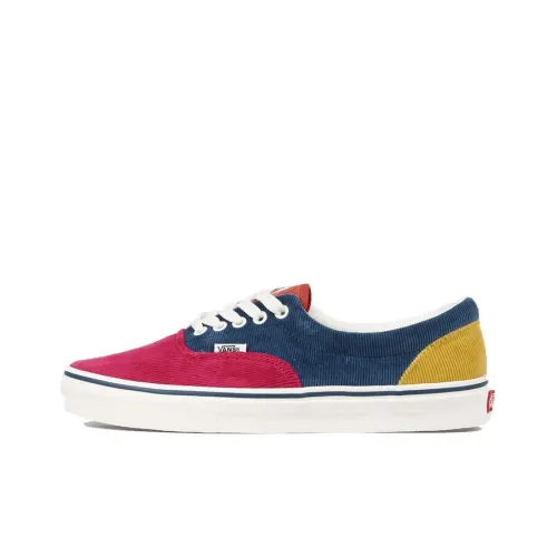 Vans Era Skateboard Shoes Unisex Low-Top Red Yellow Blue