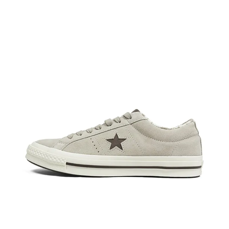 Converse One Star Mens Beige Tropical Ox Trainers-0