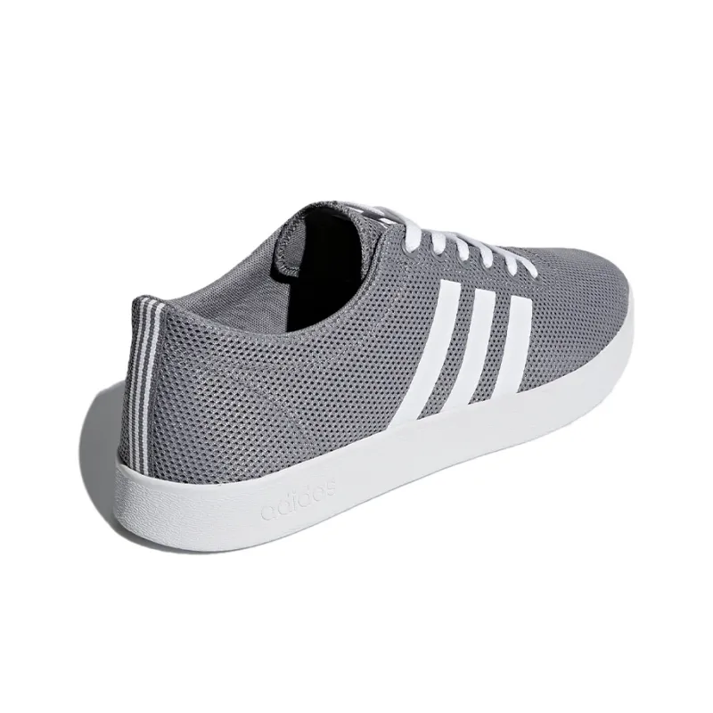 Adidas Neo EASY VULC 2 Wear Resistant Coverage Slip Resistant Low Top Skateboard Shoes Men's Gray-3