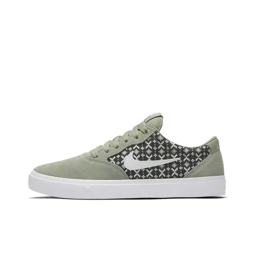 Nike SB Chron Skateboard Shoes Men Low-Top Green