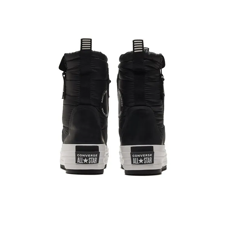 Chuck Taylor All Star Women's Converse Mc Boot High 'Water Repellent Black White' Women's-3