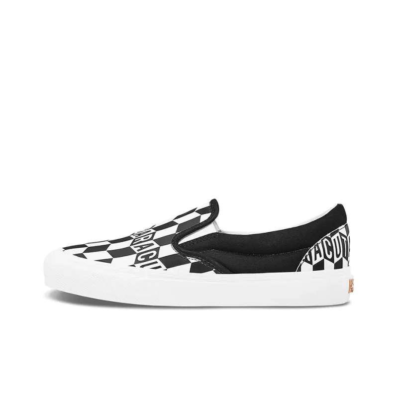 Vans Baracuta X Classic Slip On 5 'Black Checkerboard'-1
