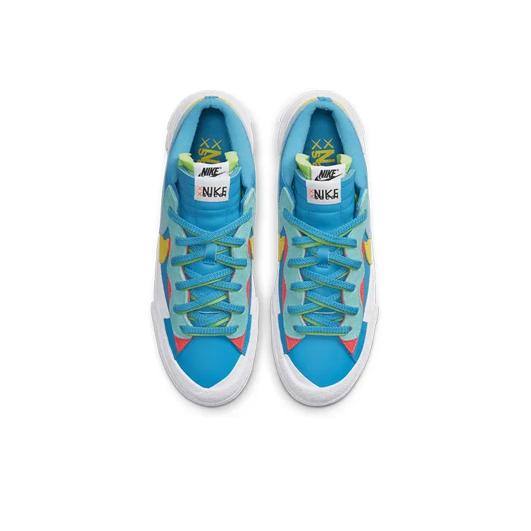 Sacai X KAWS X Nike Blazer Low Neptune Blue-3