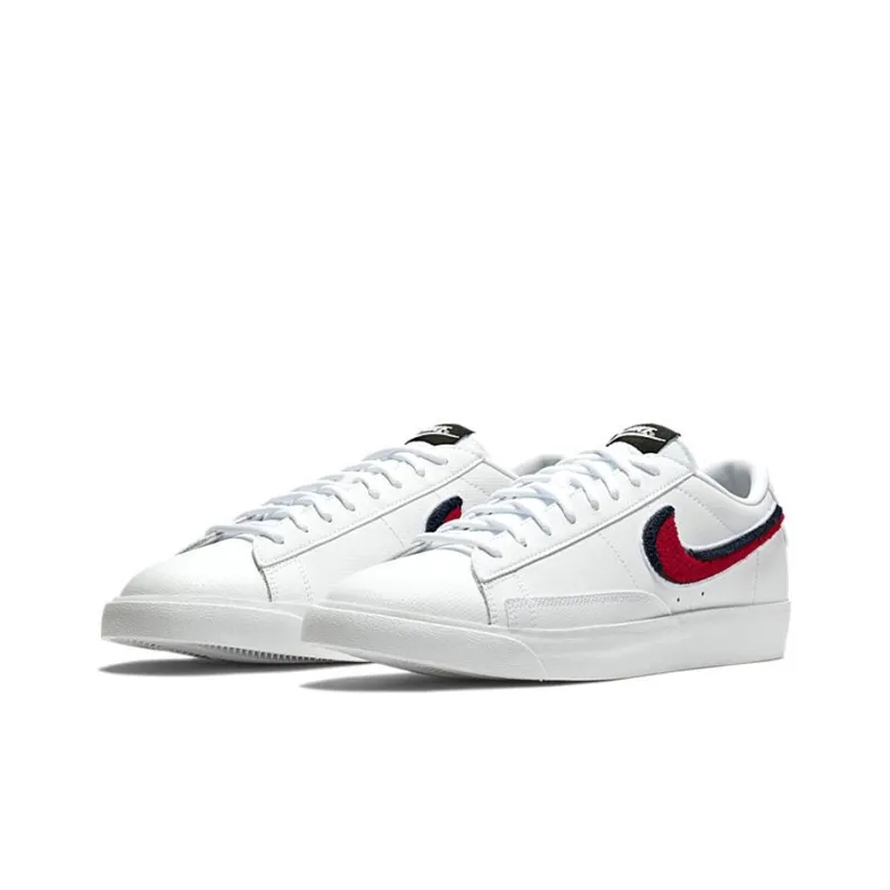 Nike Blazer Low 3D White Blue Red-1