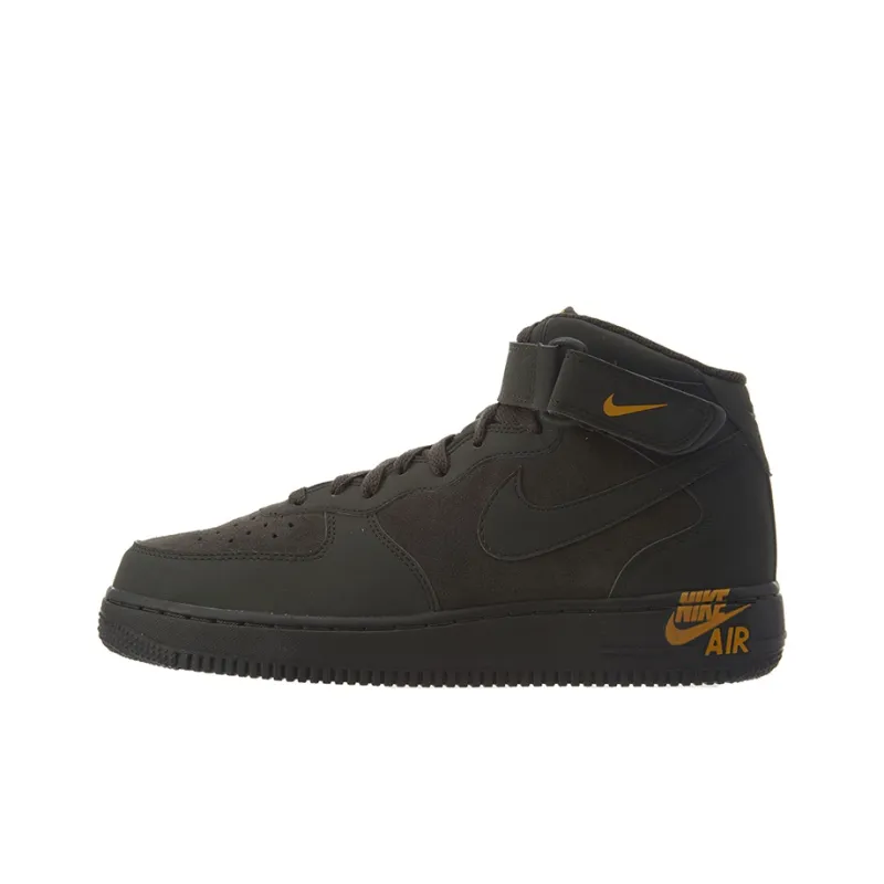 Nike Air Force 1 Mid Sequoia Yellow Ochre-0