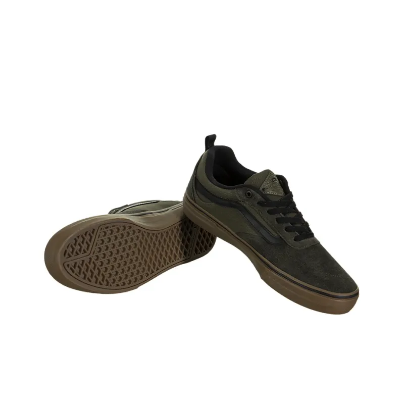 Vans Kyle Walker Pro Low Tops Casual Skateboarding Shoes Unisex Green-3