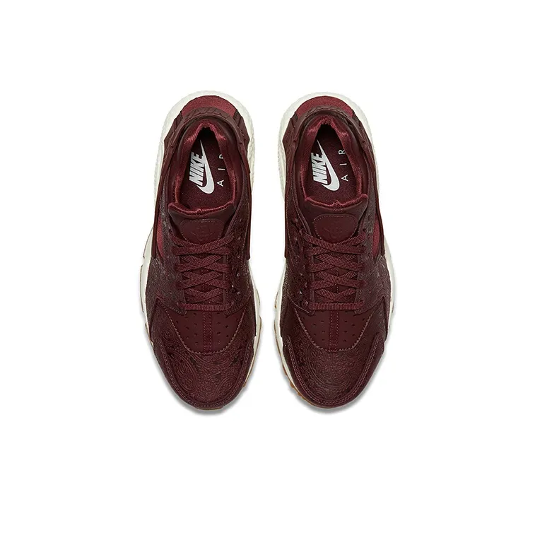 Nike Air Force 1 Skateboard Shoes Women's Low-Top Dark Burgundy-3