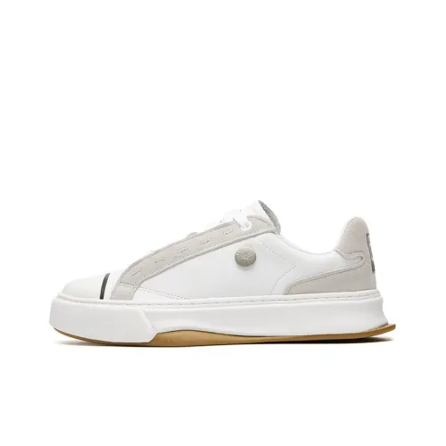 Mihara Yasuhiro X FILA Game Point Skateboard Shoes Women's Low-Top FILA White/Lunar Rock Gray