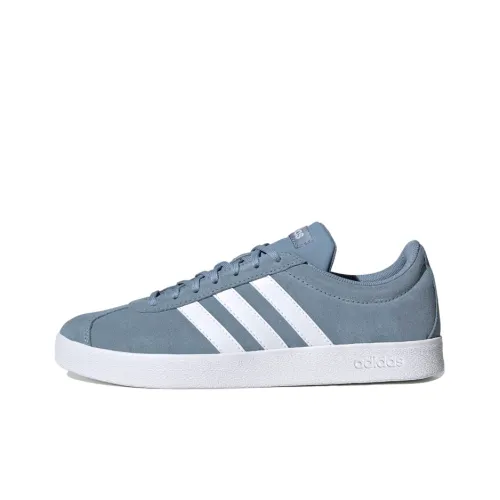 Adidas Neo VL Court 2.0 Skateboard Shoes Women's Low-Top Blue