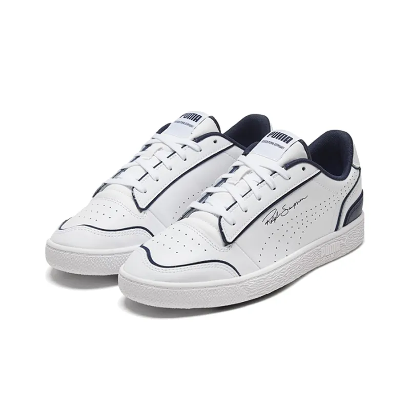 PUMA Ralph Sampson Low Perforated Outline 'White Peacoat'-2