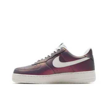 Nike Air Force 1 07 Lv8 Slip Resistant Coverage Low Top Skateboard Shoes Unisex Electric Purple