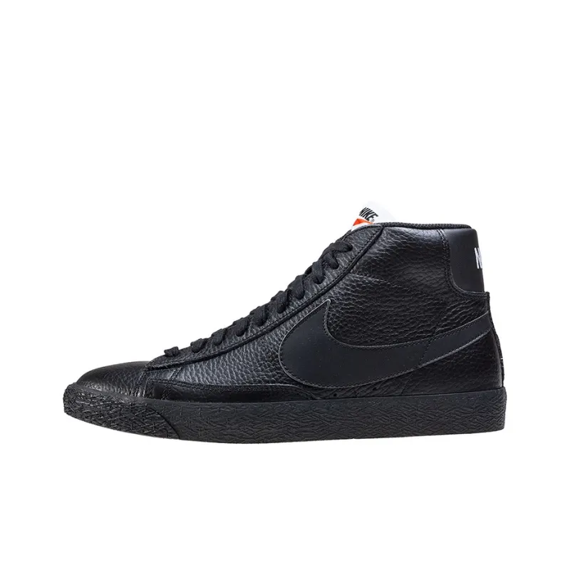 Nike Blazer Mid Prm 'Black'-0