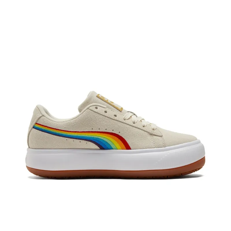 PUMA Suede Mayu 'Rainbow Whisper White' Women's-1