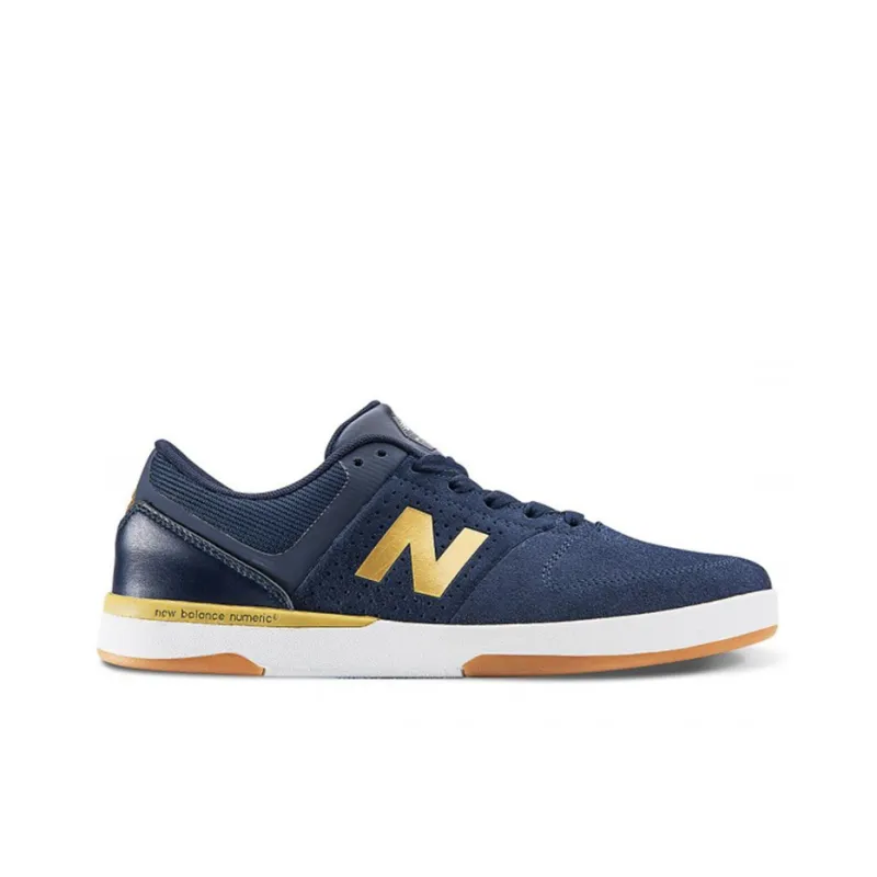 New Balance Pj Stratford 533 Skate Shoes 'Navy Gold White'-1