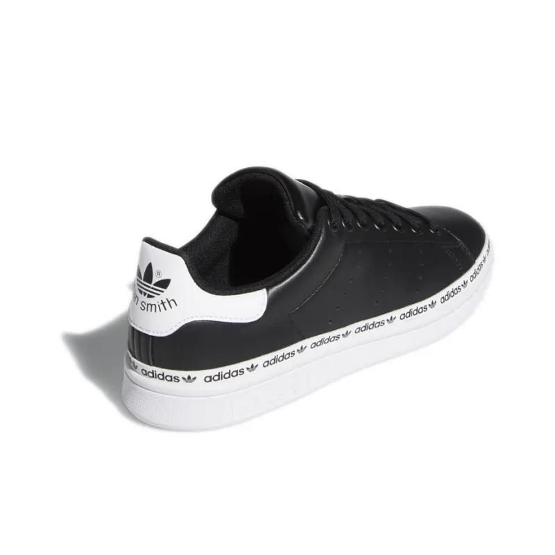 Adidas Stan Smith Logo Taping Black White Women's-3