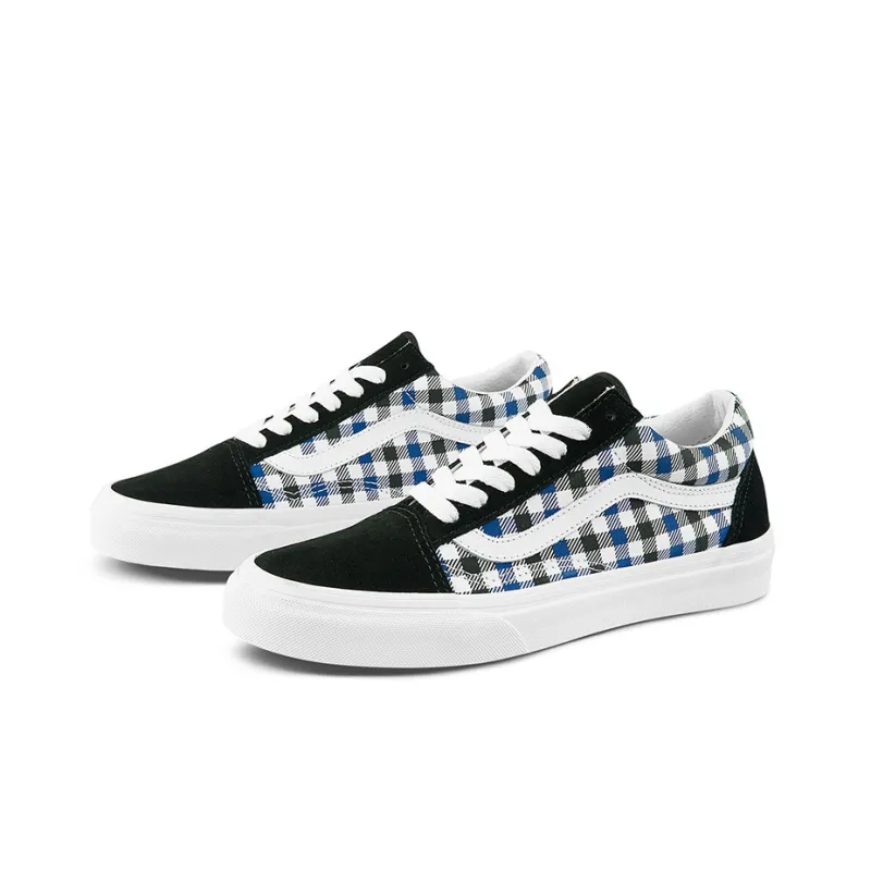 Vans Old Skool Spring Daze White/Gingham/Black-1