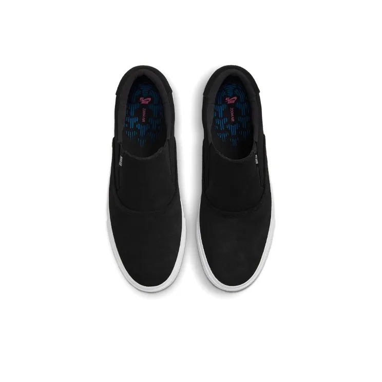 Nike SB Zoom Verona Slip Black White-3