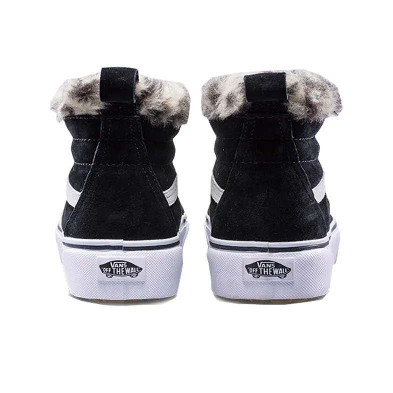 Sk8 Vans Hi Platform Mte 'Black Leopard Fur' Women's-4
