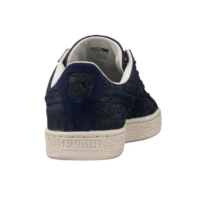 PUMA Basket Classic Denim 'Navy White'-4