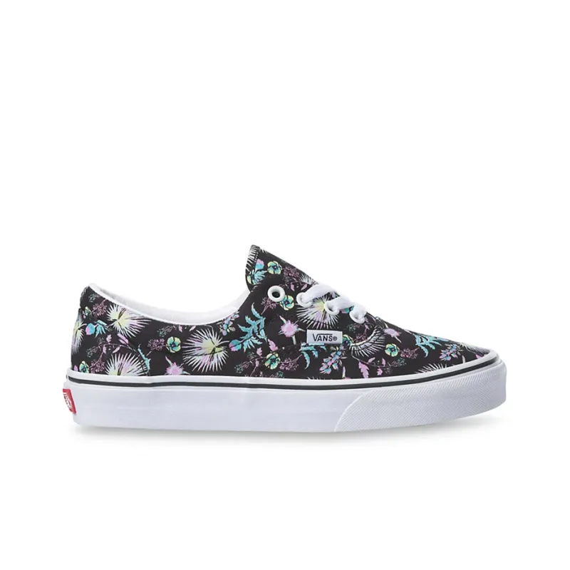 Vans Era Paradise Floral Shoes Black/White Women's-1