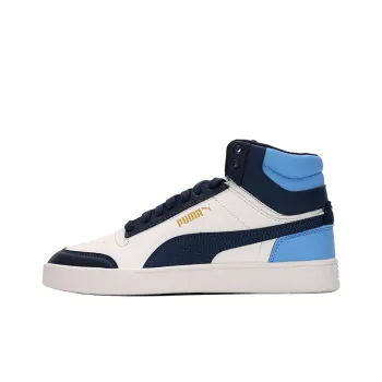 PUMA Shuffle Mid Mid Tops Casual Skateboarding Shoes Unisex Blue White