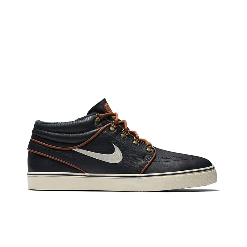 Nike Sb Zoom Stefan Janoski Mid Obsidian Tan-1