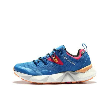 Columbia Abrasion Resistant Coverage Low Top Outdoor Shoes Women's Blue