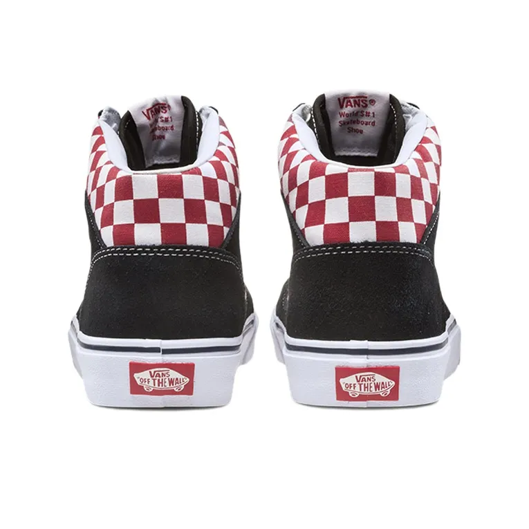 Vans Mountain Edition Checkerboard Black/Red-3