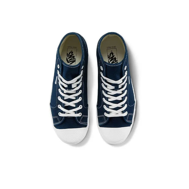 Vans Unisex Og Style 23 Lx High Top Canvas Shoe Blue-3