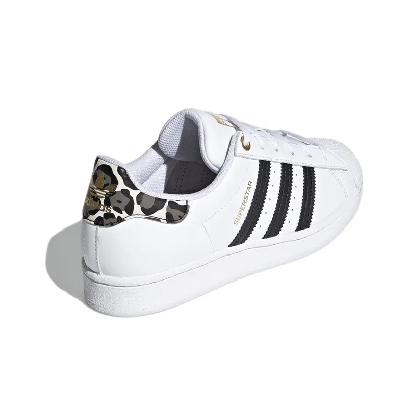 Adidas Superstar White Leopard Women's-3