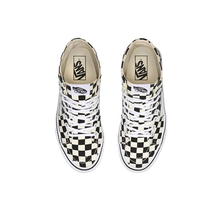 Sk8 Vans Hi Tapered 'Checkerboard Black'-3