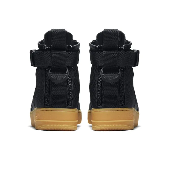 Nike Sf Air Force 1 Mid Black Gum-3