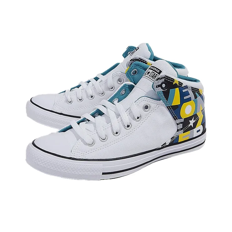 Converse Chuck Taylor All Star 'White Blue Black'-2