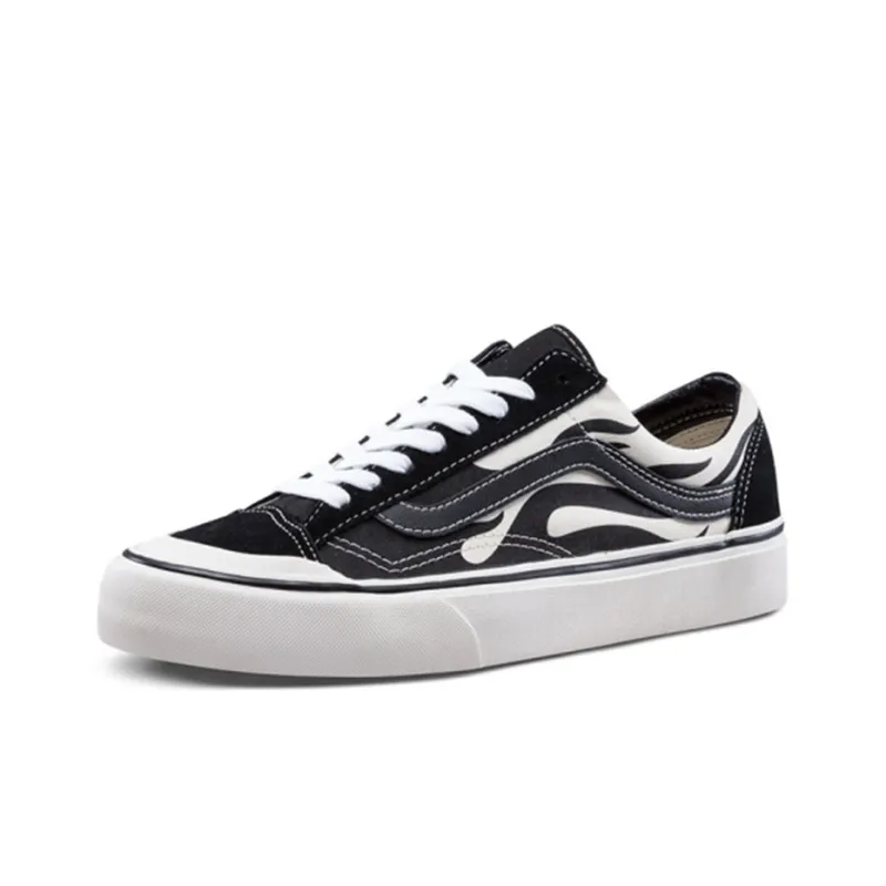 Vans Style 36 Flames Black-2