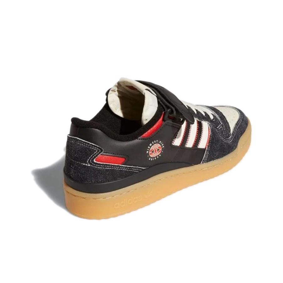 Adidas Forum Low Midwest Kids Black Gum - POIZON