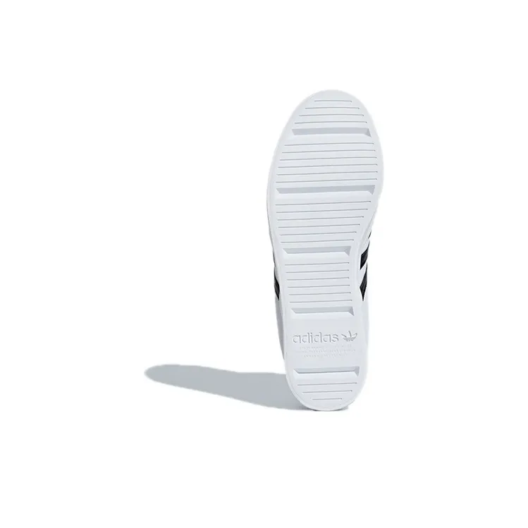 Adidas Originals Courtvantage Heel 3ST 'White Black' Women's-5