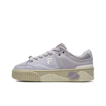 FILA FUSION Stack Fusion Skateboarding Sneakers 'Purple Beige' Women's