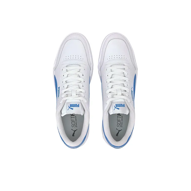 PUMA Caracal SoftFoam Retro Low Top Casual Skate Shoes Unisex White Blue-3
