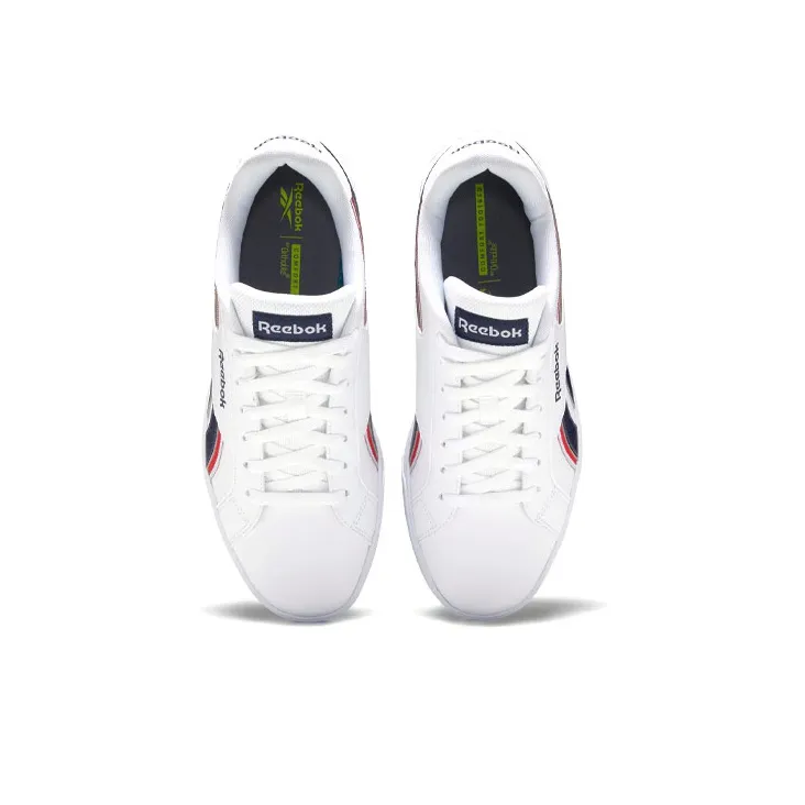 Reebok Royal Complete Skateboard Shoes Unisex Low-Top White/Blue/Red-4