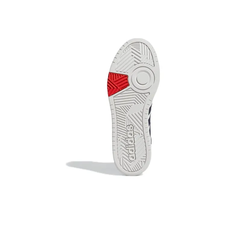 Adidas Hoops 3.0 White Navy Red-5