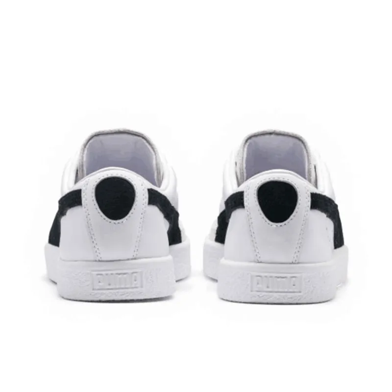 PUMA Basket 90680 Black White-3