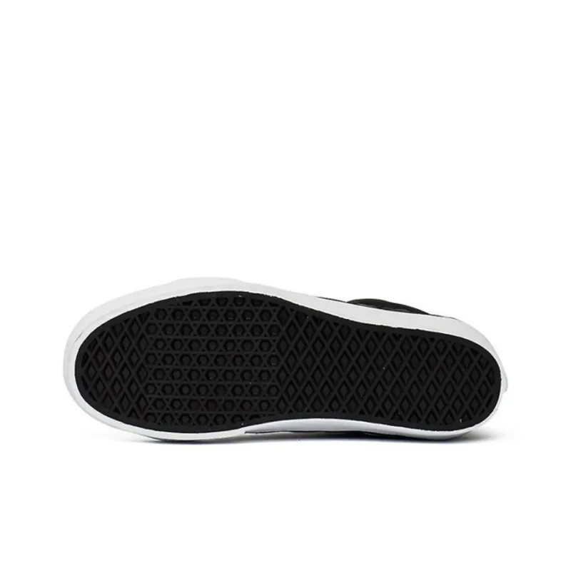 Vans SK8 Hi Laceless Platform Karl Lagerfeld Quilt 'Black White'-3
