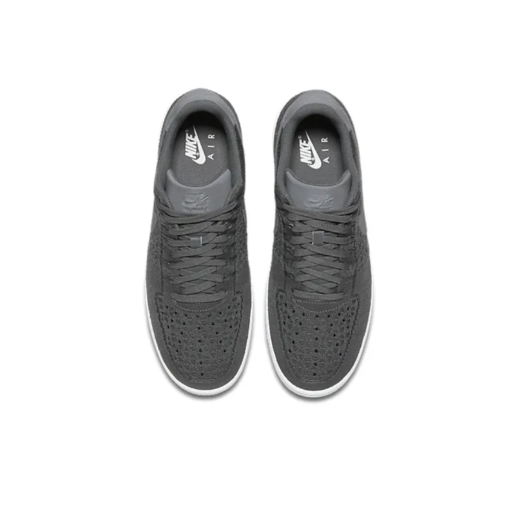 Nike Air Force 1 Ultra Flyknit Low 'Grey White'-3