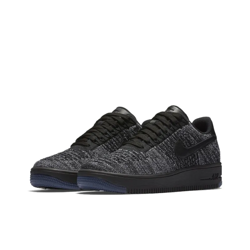 Nike Air Force 1 Flyknit Low 'Black' Women's-1