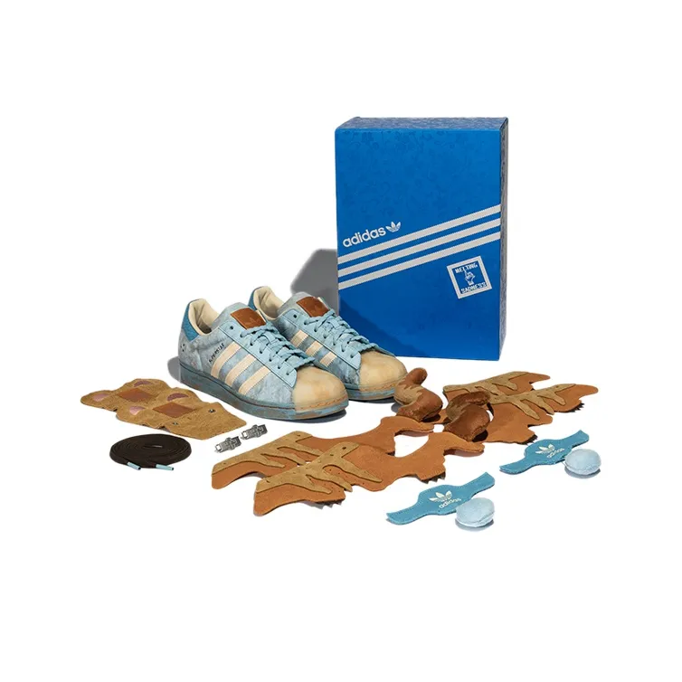 Adidas Superstar Melting Sadness Cny Blue 2022-4
